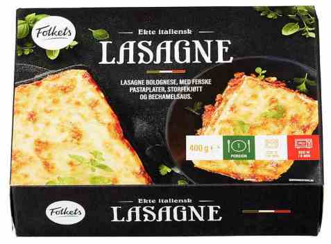 Bilde av Folkets lasagne 400 gr.
