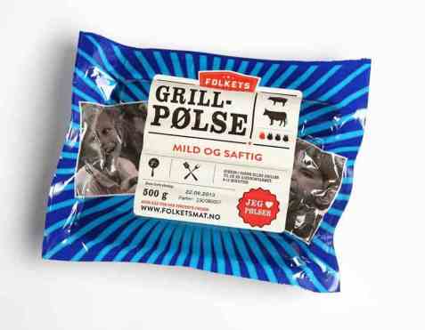 Bilde av Folkets grillpølse 600 gr.