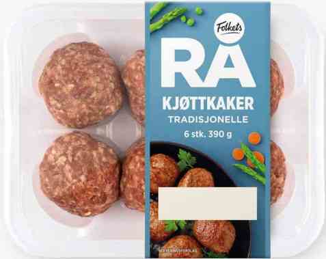 Bilde av Folkets kjøttkaker rå 390 gr.