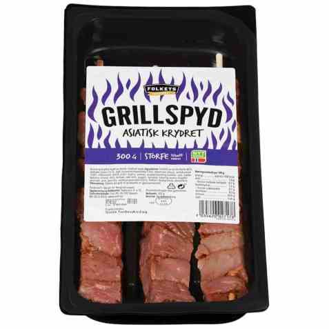 Bilde av Folkets grillspyd storfe asiatisk krydret.