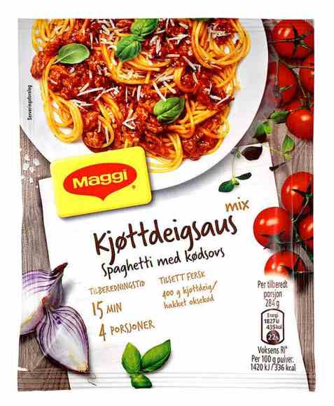 Bilde av Maggi kjøttdeigsaus miks.