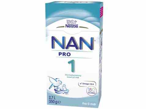 Bilde av Nestle nan pro 1 hmo fra fødsel.