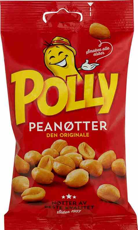 Bilde av Polly peanøtter salte 165 gr.