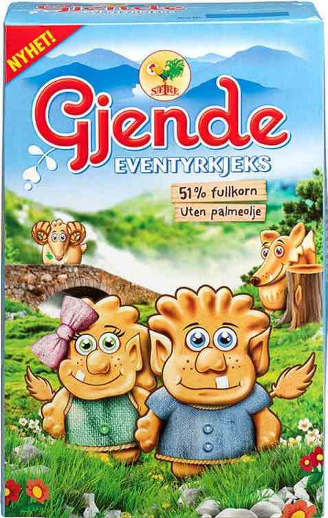 Bilde av Sætre Gjende eventyrkjeks.