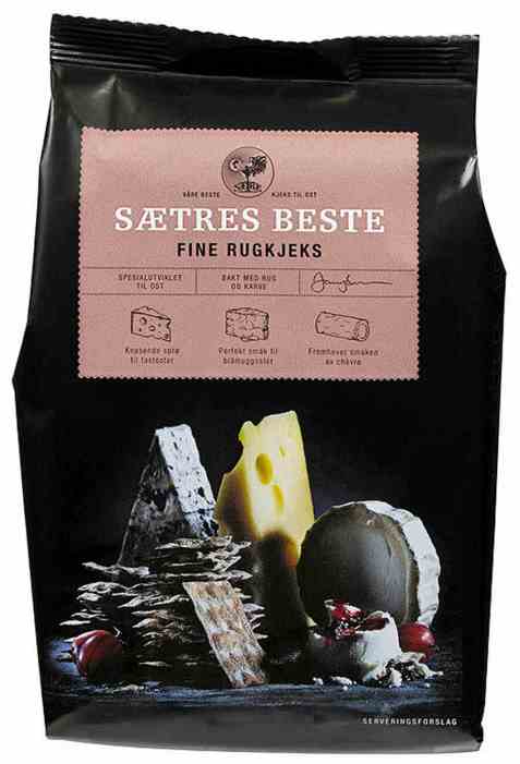 Bilde av Sætres beste rugkjeks fin 100 gr. Bilde av Sætres beste rugkjeks fin 100 gr.