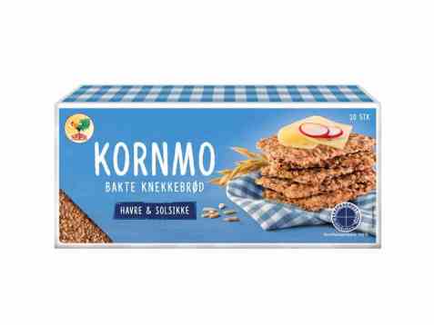 Bilde av Sætre kornmo knekkebrød havre og solsikke.