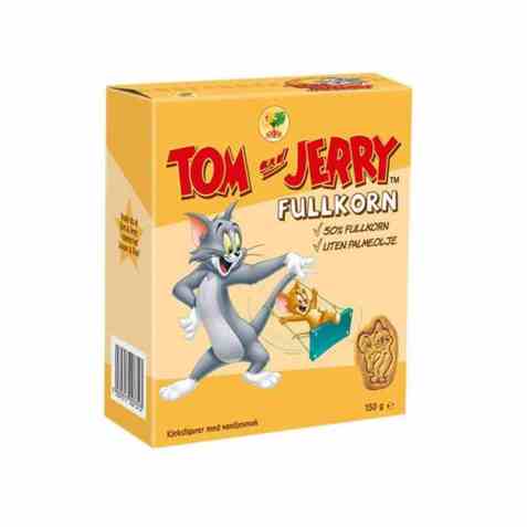Bilde av Sætre tom og jerry fullkorn. Bilde av Sætre tom og jerry fullkorn.