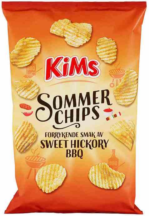 Bilde av Kims sommerchips sweet bbq.