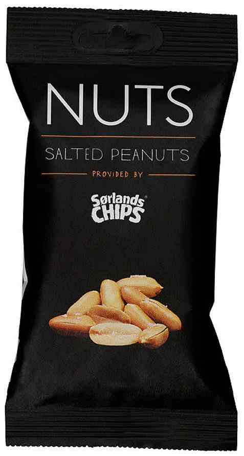 Bilde av Sørlandschips peanøtter saltet. Bilde av Sørlandschips peanøtter saltet.