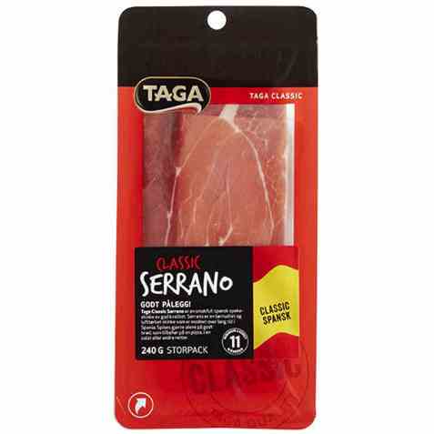 Bilde av Taga classic serranoskinke 240 gr.