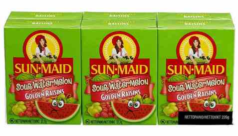 Bilde av Sun-maid rosiner sour watermelon 37,7 gr.