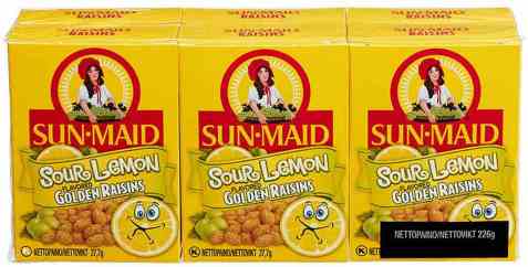 Bilde av Sun-maid rosiner sour lemon 37,7 gr.