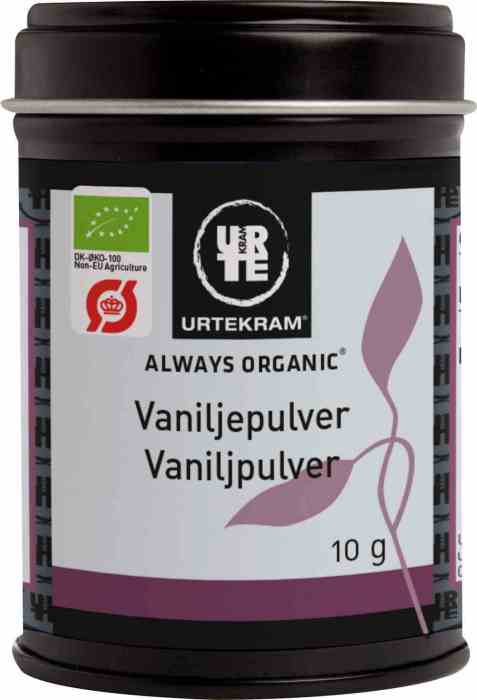 Bilde av Urtekram vaniljepulver. Bilde av Urtekram vaniljepulver.