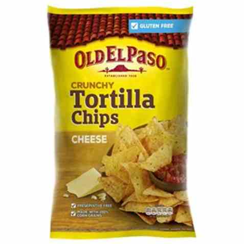 Bilde av Old El Paso Crunchy Tortillachips Cheese.