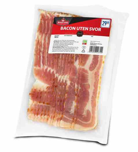 Bilde av Nordfjord bacon uten svor.