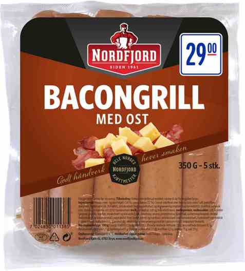 Bilde av Nordfjord bacongrill med ost.