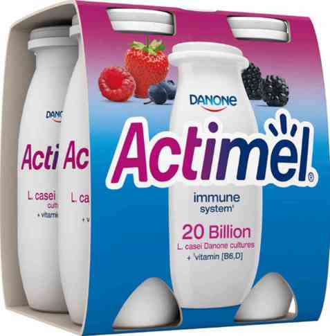 Bilde av Danone Actimel skogsbær.