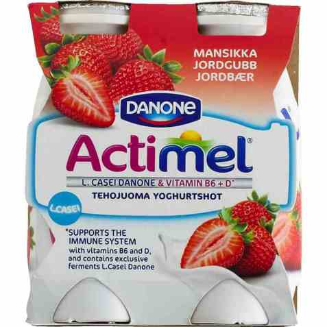 Bilde av Danone Actimel jordbær.