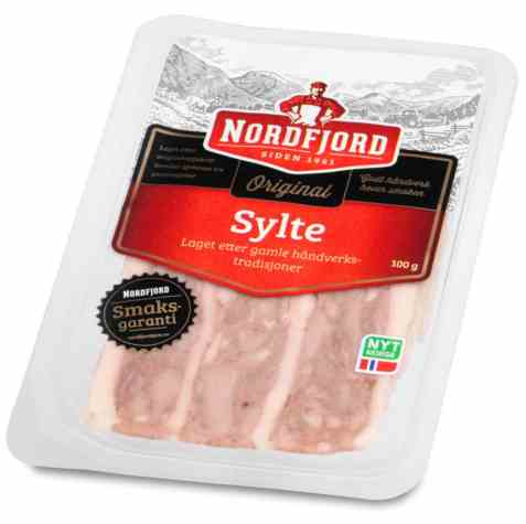 Bilde av Nordfjord sylte oppskåret.