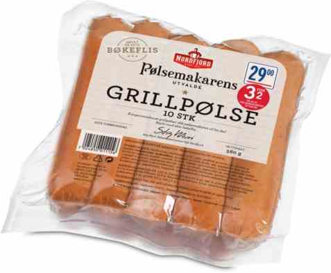 Bilde av Nordfjord grillpølse 560 gr.