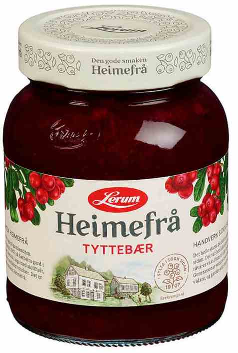 Bilde av Lerum heimefrå tyttebær.