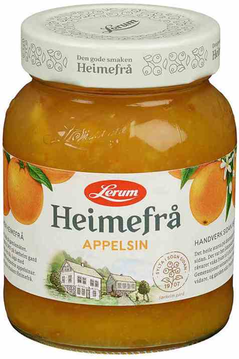 Bilde av Lerum heimefrå appelsin.