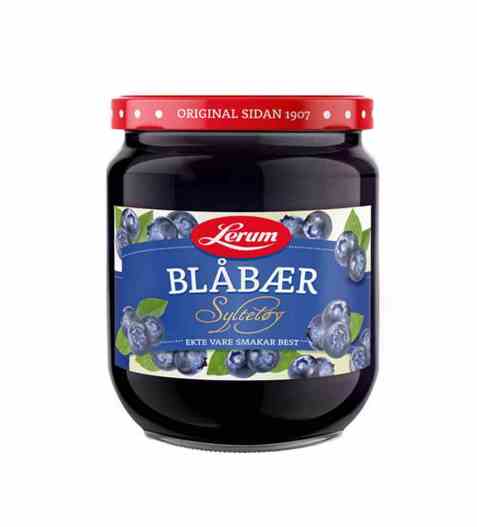 Bilde av Lerum Blåbærsyltetøy 670 gr.