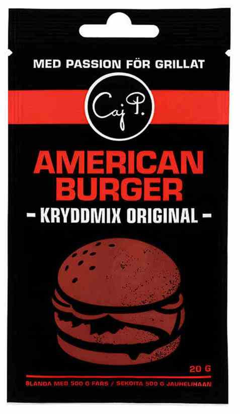 Bilde av Caj P. kryddermix burger original.