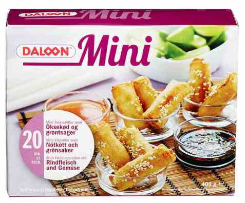 Bilde av Daloon Vårrull mini oksekjøtt 400 gr.