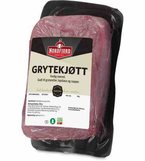 Bilde av Nordfjord storfe grytekjøtt.