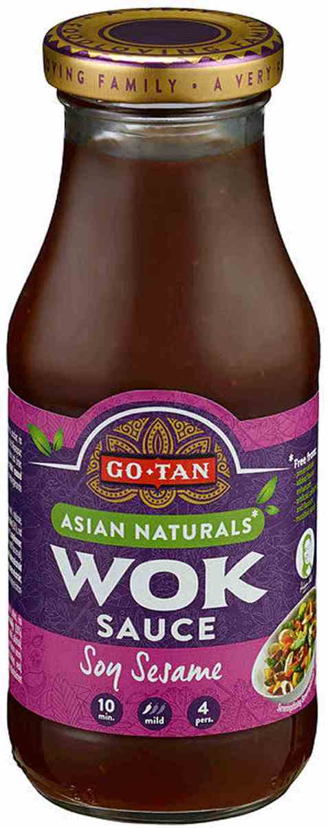 Bilde av Go-tan asian naturals Woksaus soy/Sesam 240 ml.
