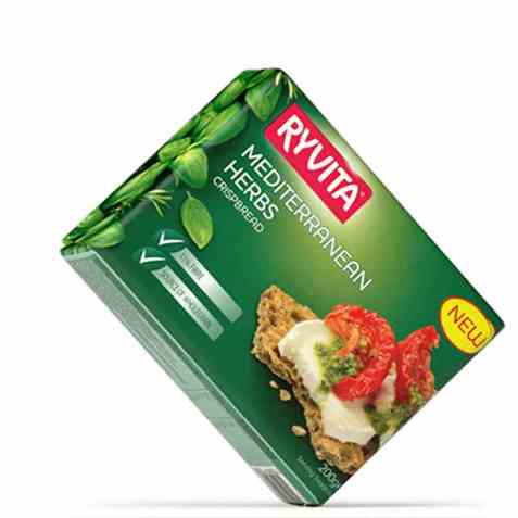 Bilde av Ryvita mediterranean herbs.