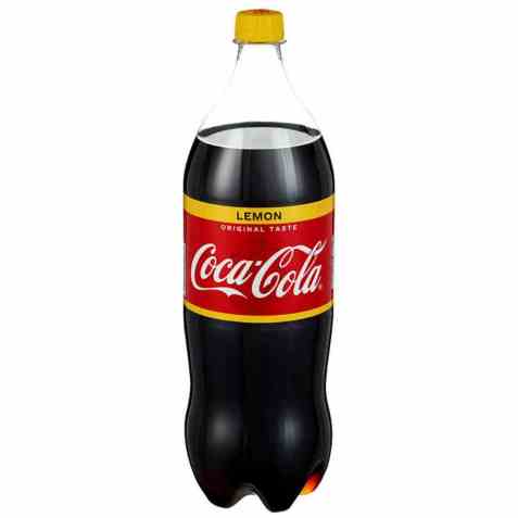 Bilde av Coca Cola lemon plast 1,5 liter.