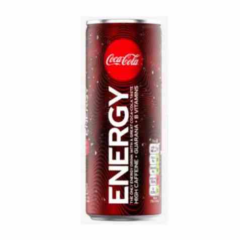 Bilde av Coca Cola energy boks 0,25 l.
