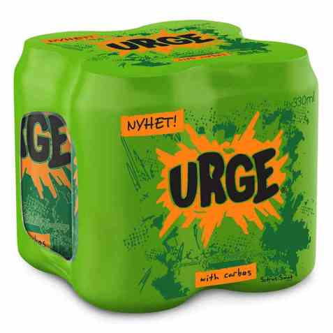 Bilde av Urge original boks 0,33 l 4 pack.