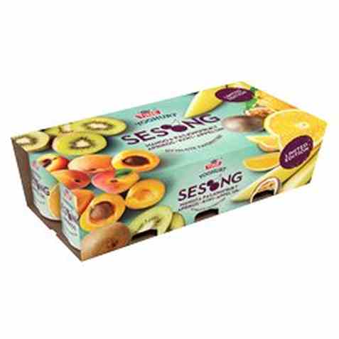 Bilde av Tine Yoghurt Vårfrisk mango og pasjonsfrukt.