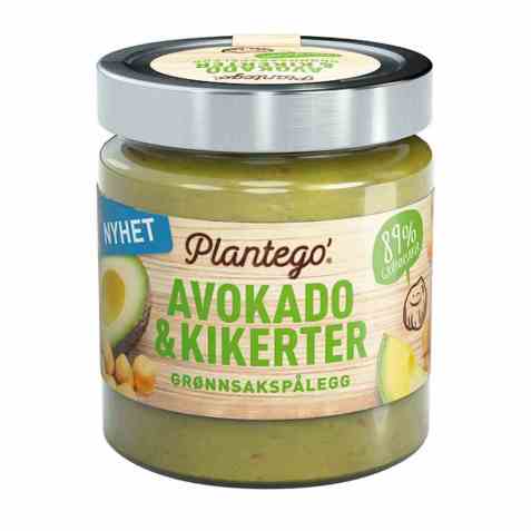 Bilde av Mills plantego avokado og kikerter grønnsakspålegg.