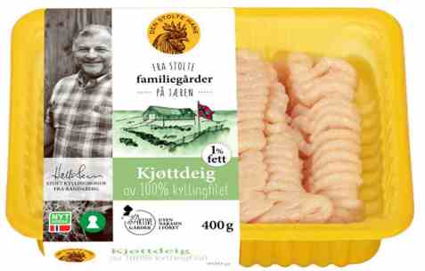 Bilde av Den stolte hane kjøttdeig av kyllingfilet.