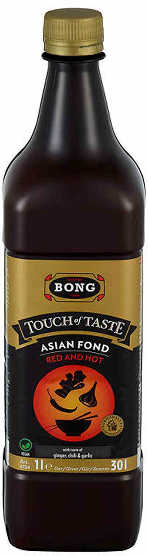 Bilde av Touch of Taste red and hot fond 1 liter.