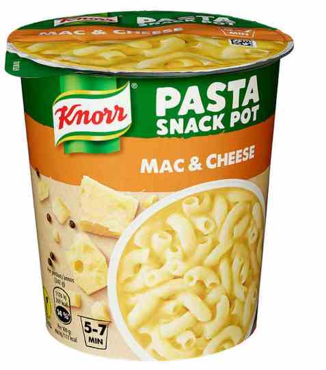 Bilde av Knorr pasta snack pot mac and cheese.