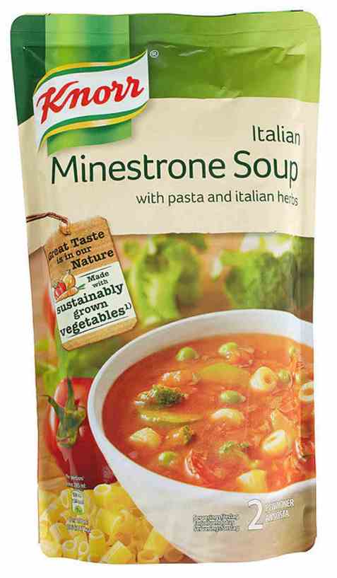 Bilde av Knorr minestrone suppe 570 ml.