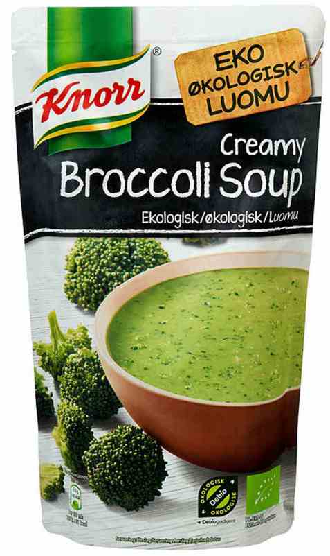 Bilde av Knorr brokkolisuppe økologisk.