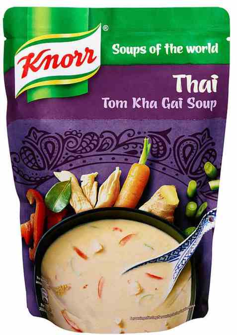 Bilde av Knorr thai tom kha gai suppe 380 ml. Bilde av Knorr thai tom kha gai suppe 380 ml.