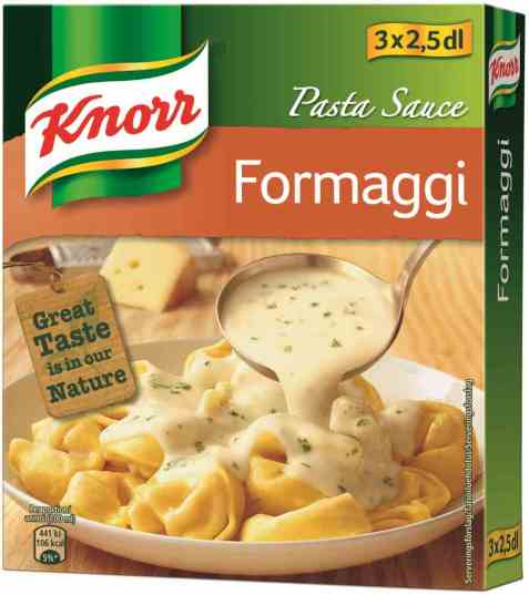 Bilde av Knorr pastasaus quattro formaggi 3 pakke.