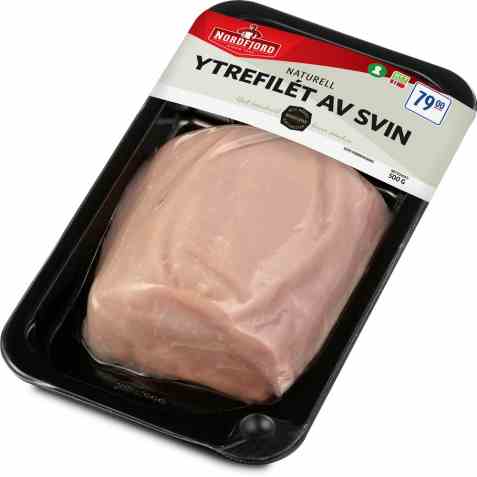 Bilde av Nordfjord svin naturell ytrefilet 500 gr.