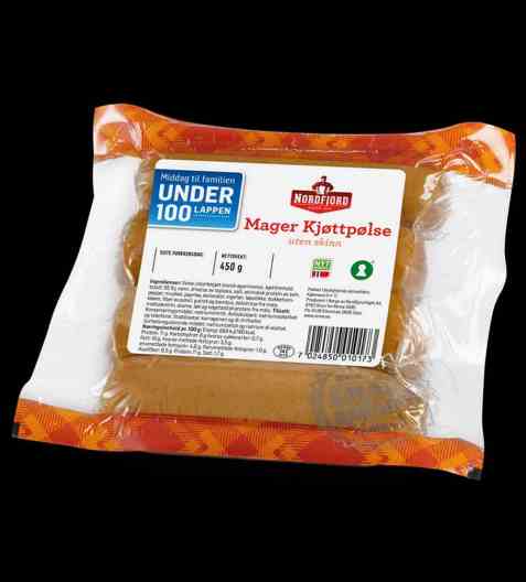 Bilde av Nordfjord mager kjøttpølse.