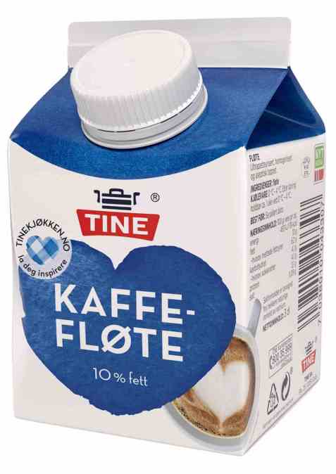 Bilde av Tine Kaffefløte.