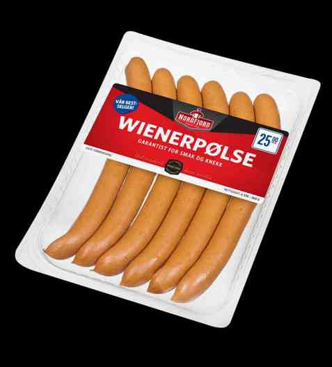 Bilde av Nordfjord wienerpølse 6 stk.