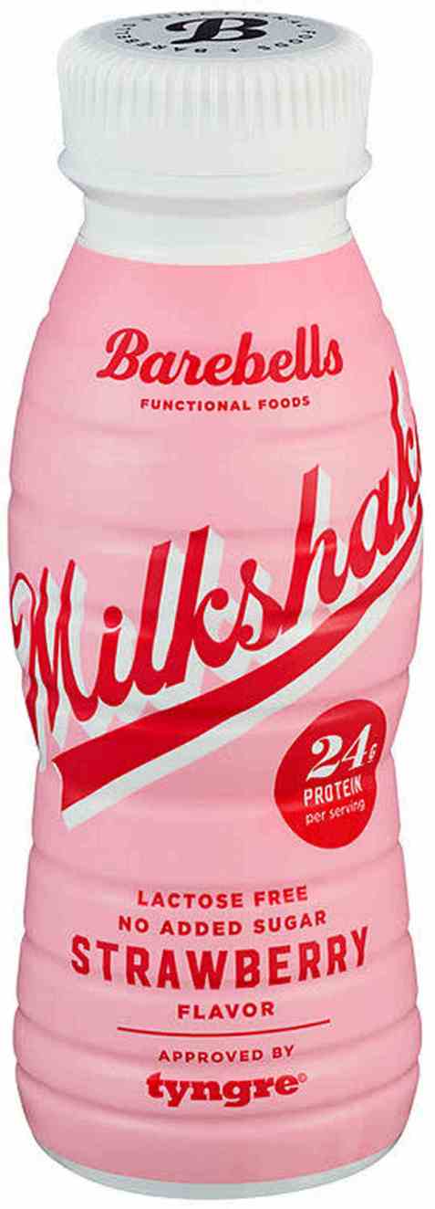 Bilde av Barebells milkshake strawberry.
