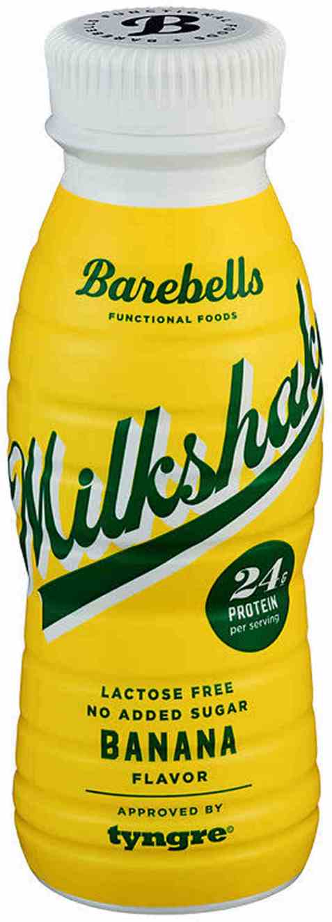 Bilde av Barebells milkshake banana.